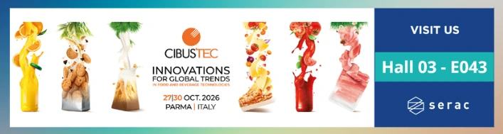 Serac a Cibus Tec 2026 - Parma, Hall 03 Stand E043
